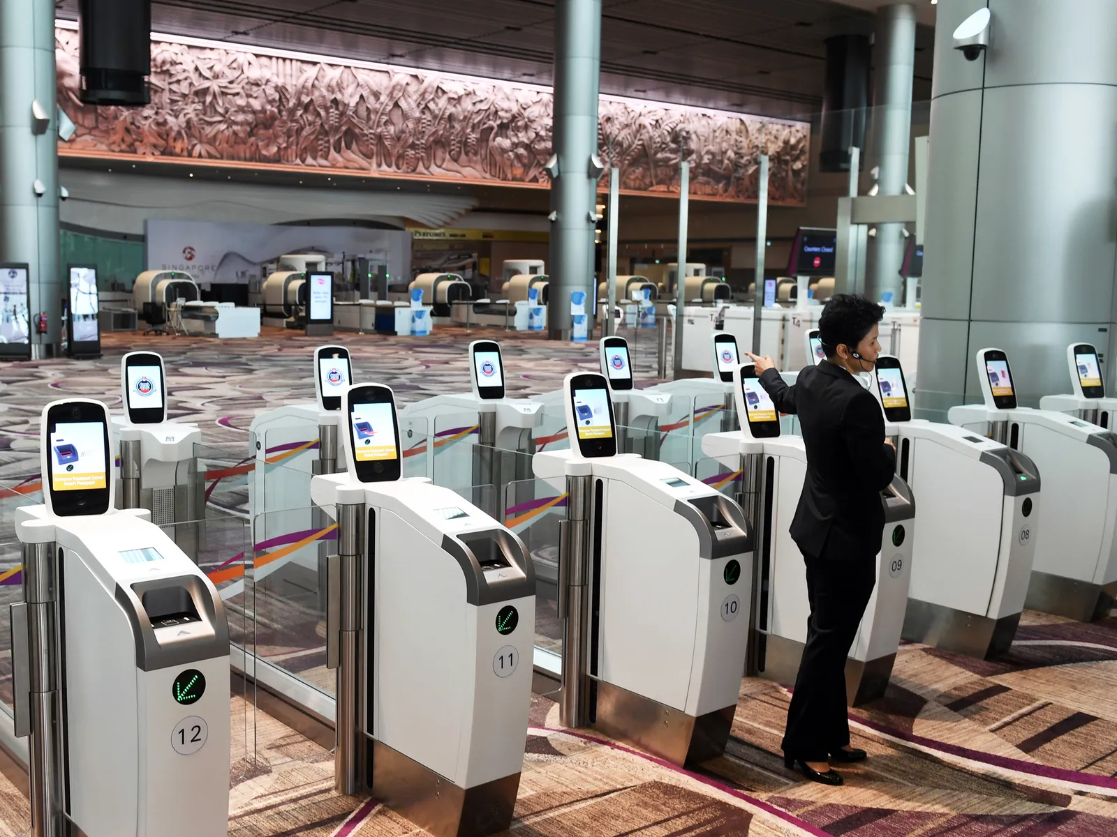 face recognition sdk at the airport enterance system