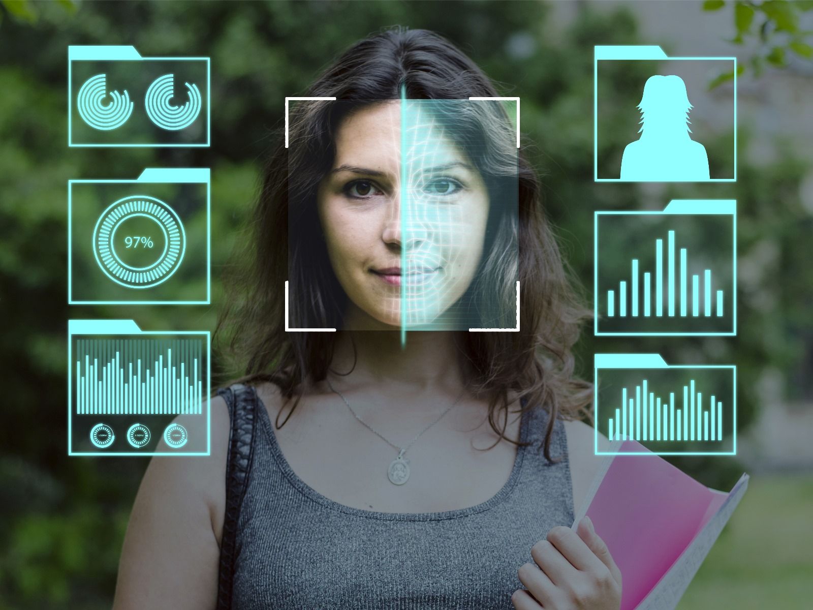 face recognition example in camera surveilance system