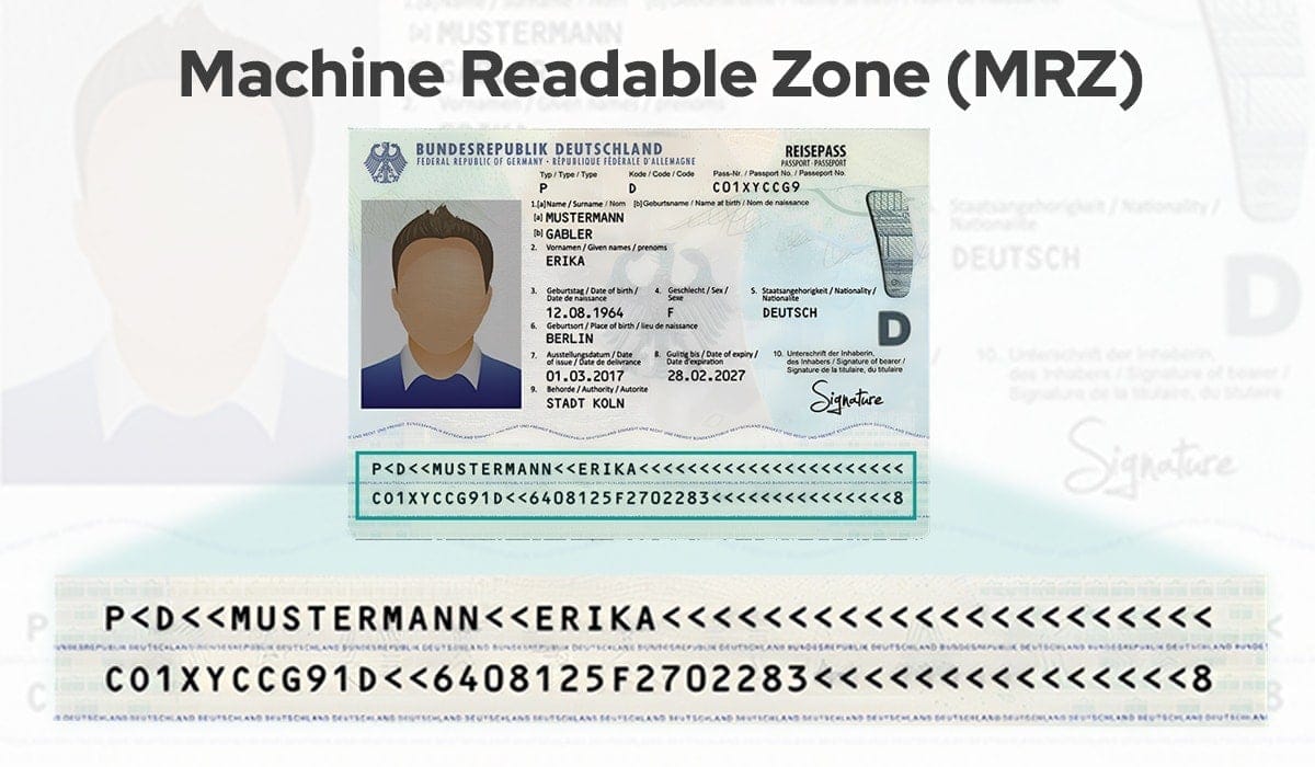 MRZ Recognition Technology Understanding in Driver License