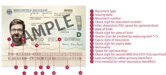 mrz passport reader in using ocr technology