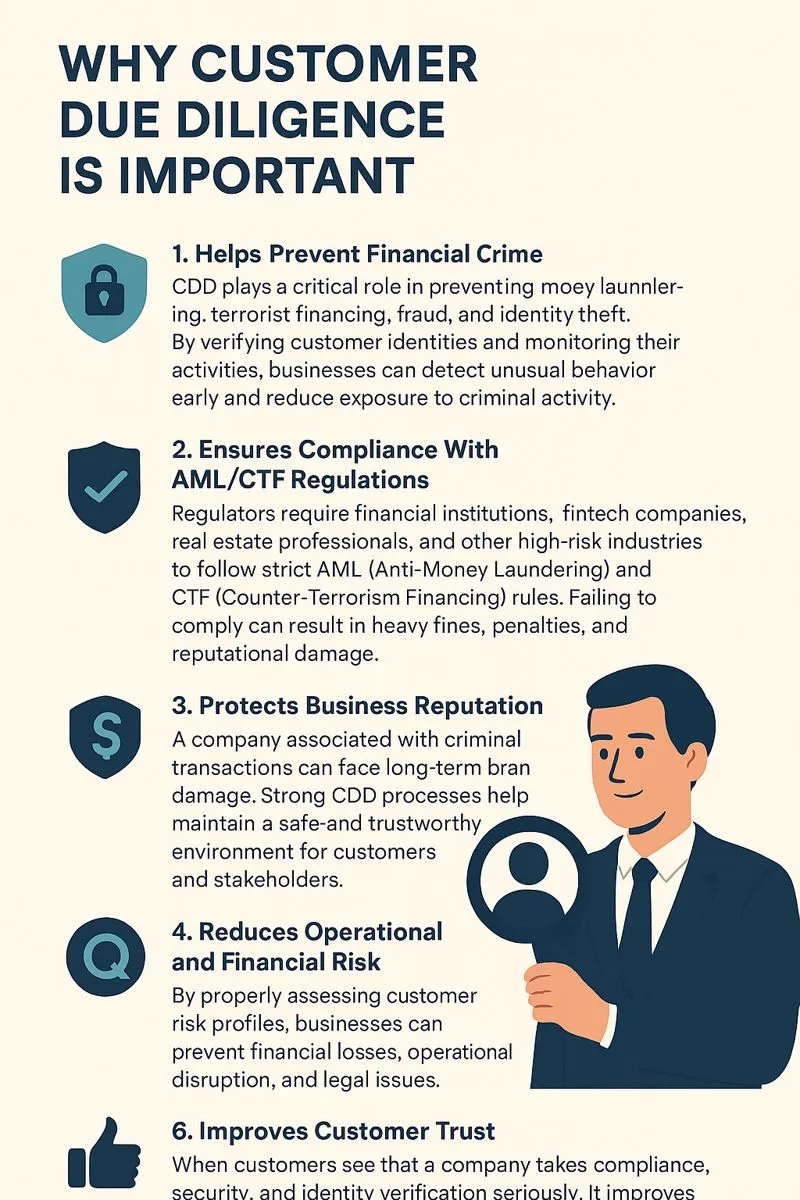 why customer due diligence is important